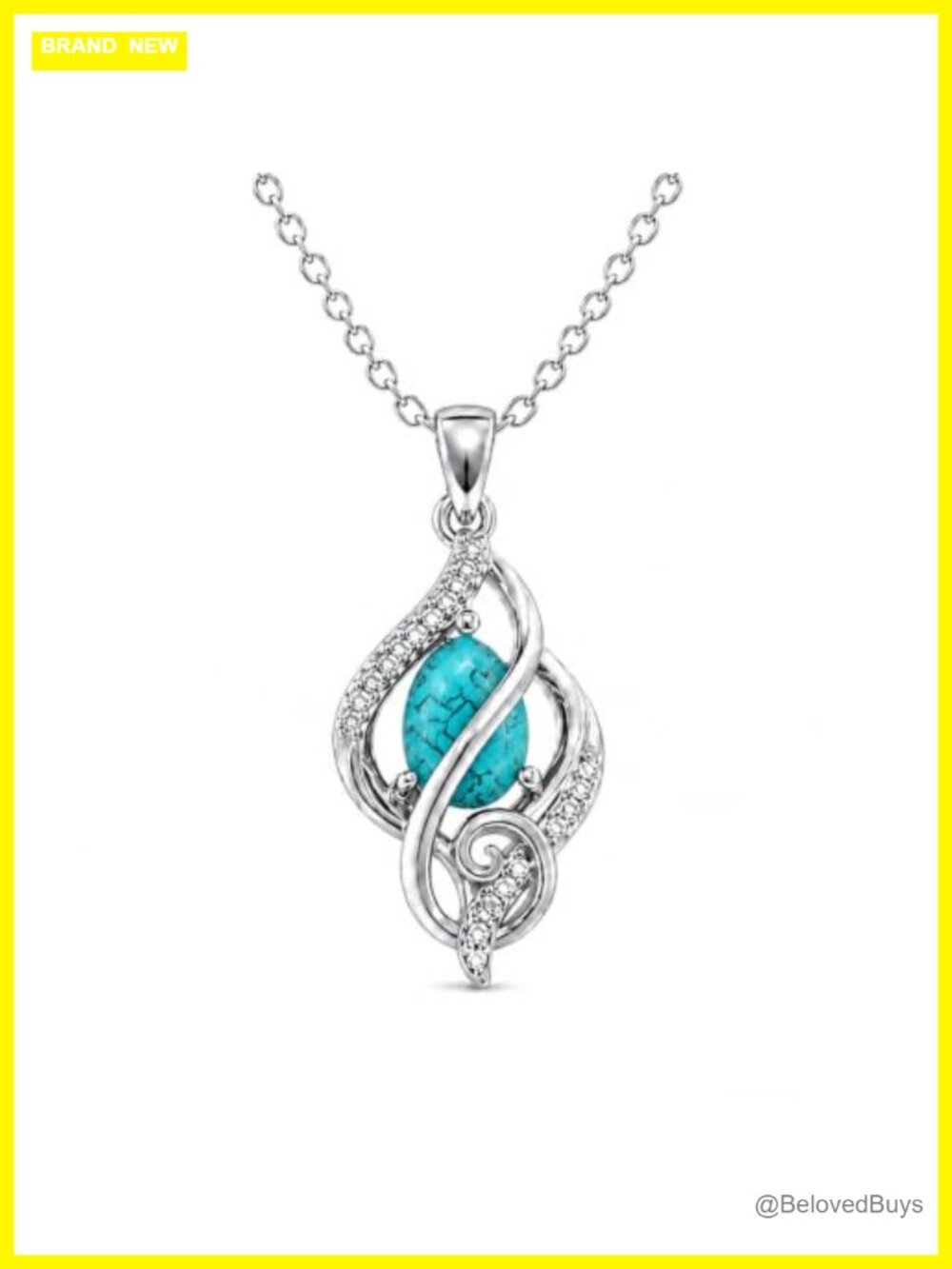 14K Gold Plated Opal Infinity Teardrop Pendant Necklace 18+2 Inch Adjustable